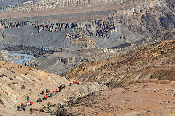 Mustang Nepal trekking